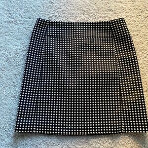 Black and white skirt